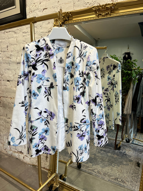 FLORAL BLAZER