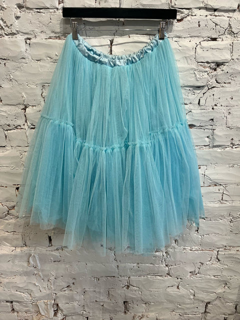 BLUE TULLE SKIRT
