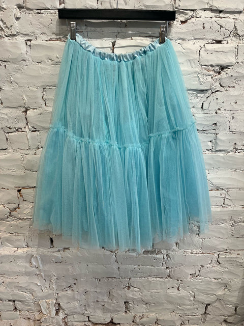 BLUE TULLE SKIRT