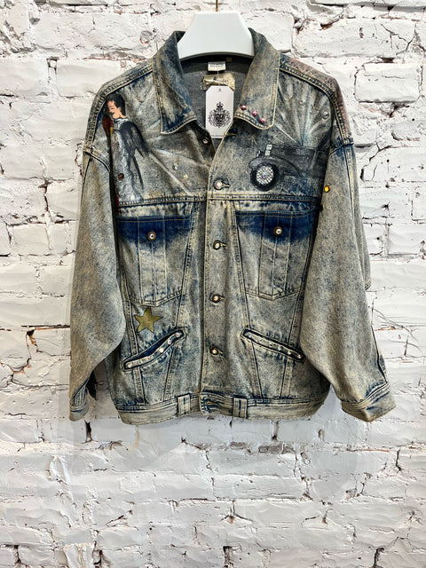 CHICAGO PAINTED DENIM JACKET
